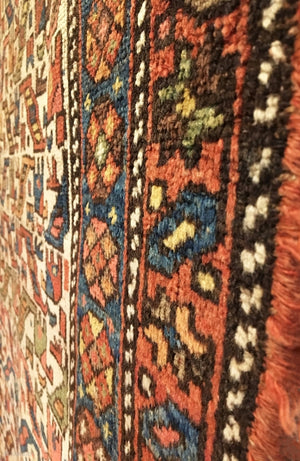 3’11" X 8’5" 19th Century Kurdish Long Rug