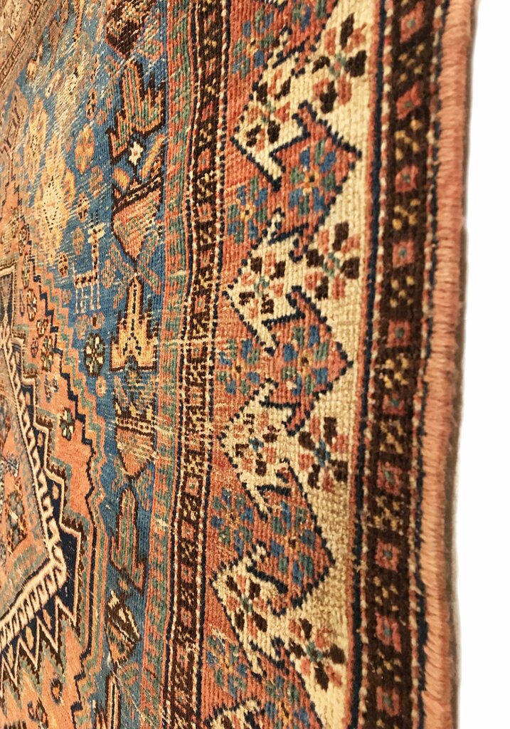 4'3" X 6' Antique Persian Afshar Rug