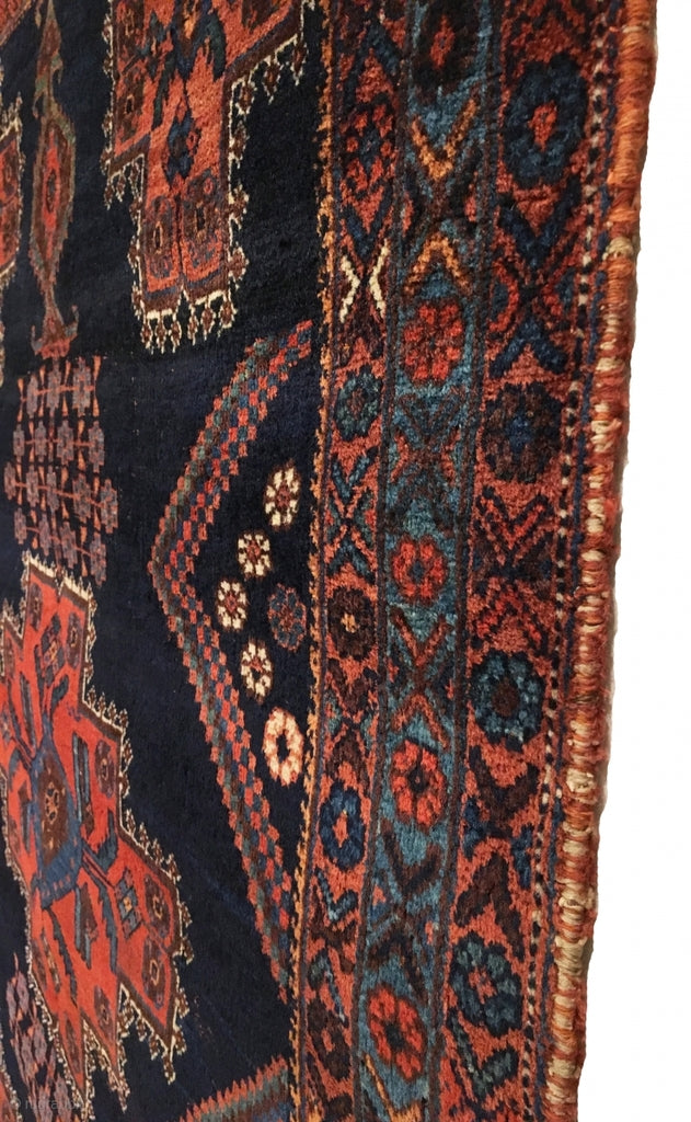 3’8” X 4’8” 19th Century Afshar Rug