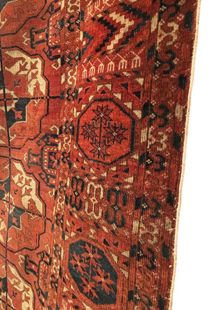 6'1" X 8'2" Antique Tekke Main Carpet