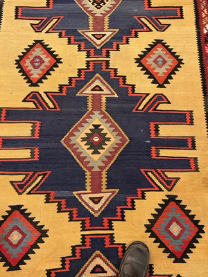 10'1" X 5'9" Kuba Caucasian Kilim [SH-071]