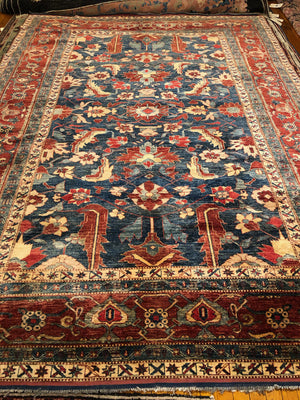 8'7" X 12' Vintage Caucasian Rug