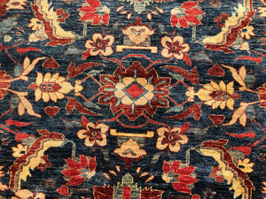 8'7" X 12' Vintage Caucasian Rug