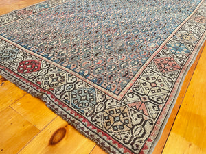 Antique Turkish Small Rug 3'8 x 5'1