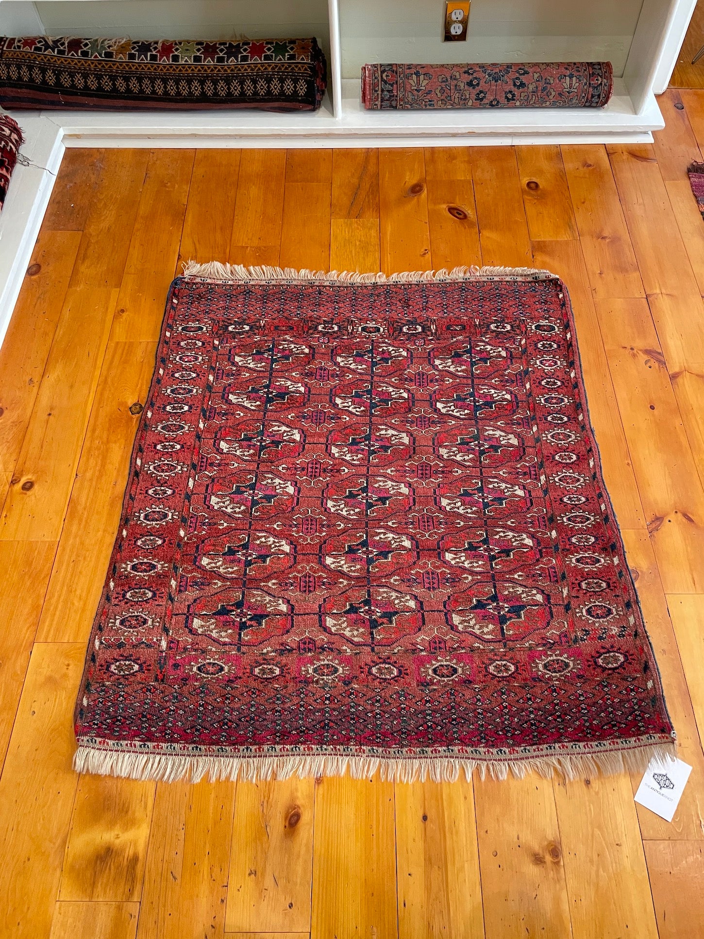 Antique Tekke Small Rug 3'6 x 3'10