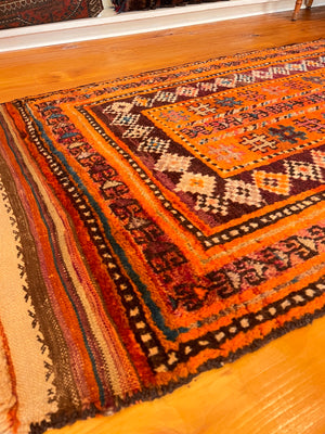 3'1 X 5'5 Vintage Kurdish Baluch Rug [TAK0047]