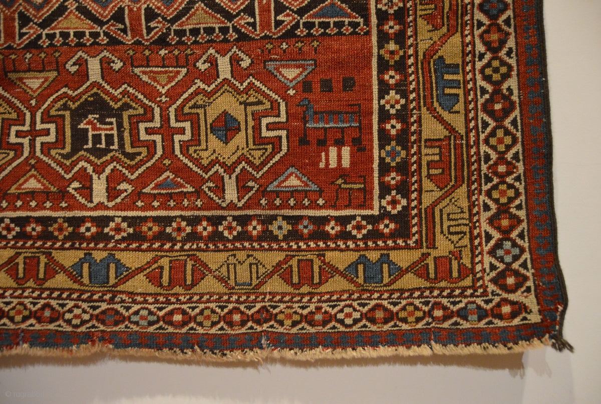 4'9" X 3'10" Caucasian Shirvan Rug [RR-0213]