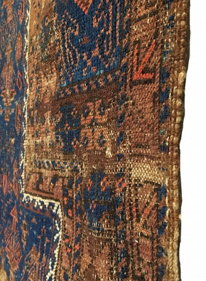 3’0" X 4’10" 19th Century Dokhtar-e-Ghazi Baluch Prayer Rug [RR-0078]