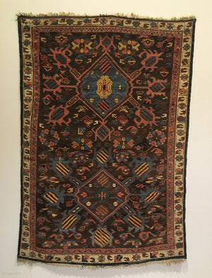 4'9" X 3'5" Kuba Bird Rug [RR-0209]