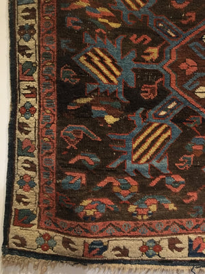 4'9" X 3'5" Kuba Bird Rug [RR-0209]