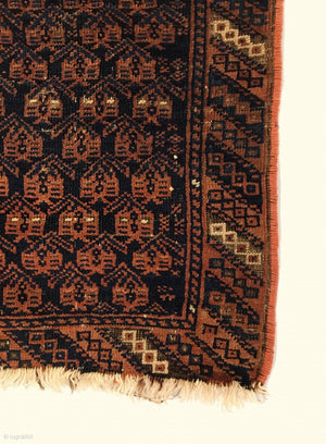 2’7” X 1’7” Antique Timuri Balisht Rug [RR-0139]